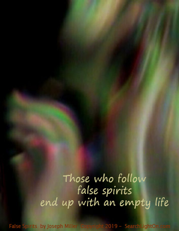 false spirits poem